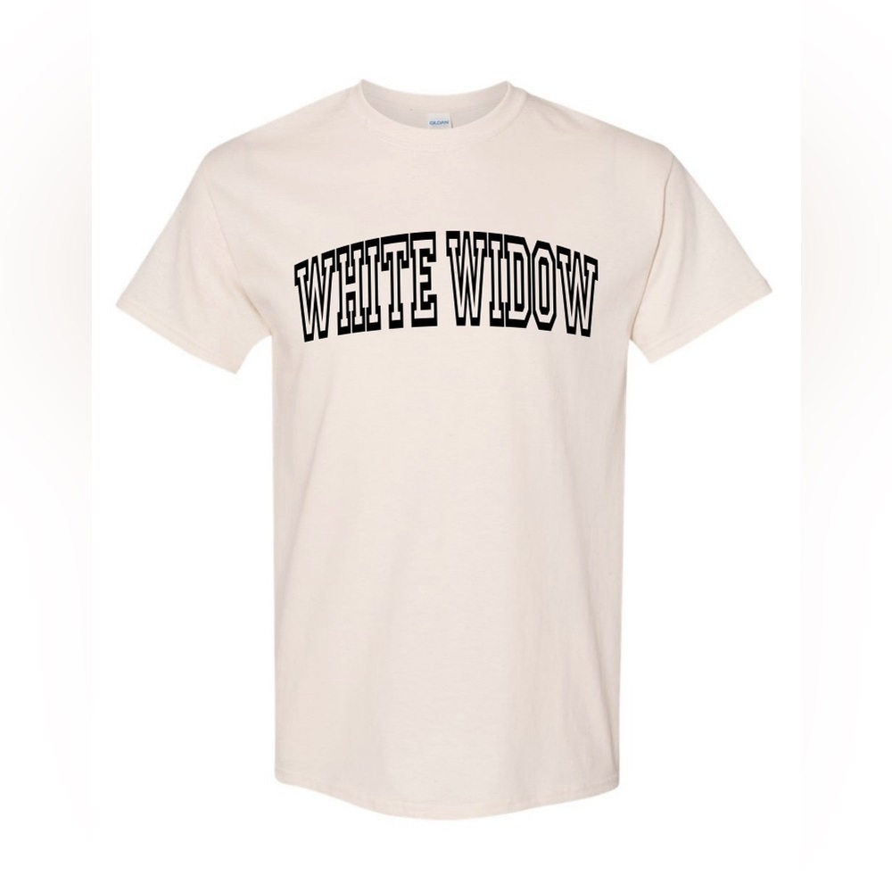 White Widow Cannabis Strain NWT Men’s Natural Cotton Shirt - M, L, or XL